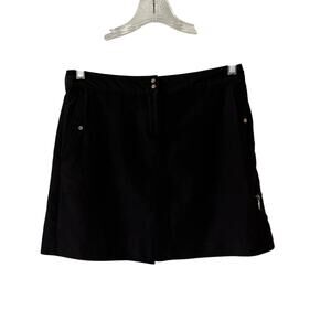 IZOD Golf Classic Skort, Black. Size 2